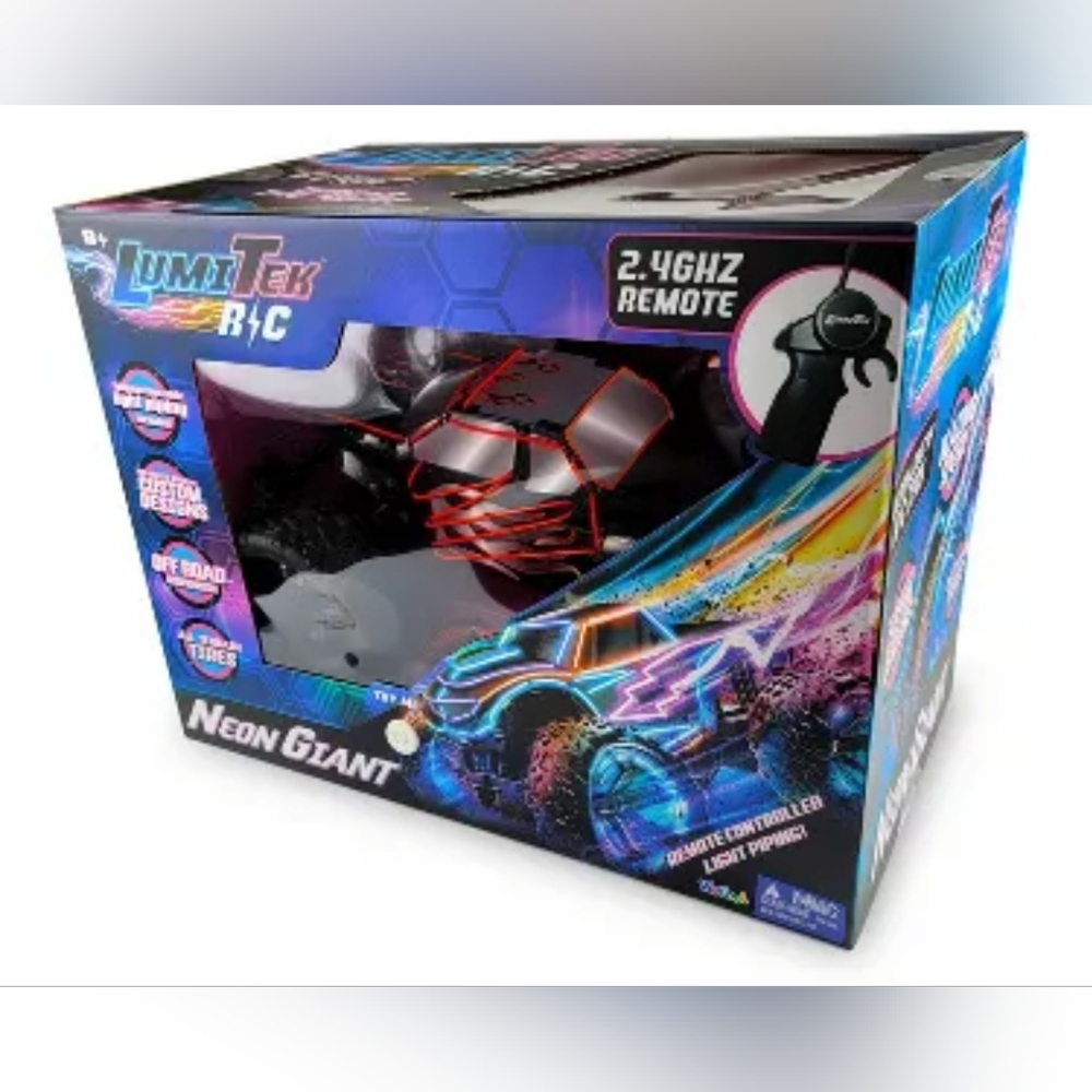 LumiTek R/C Neon Giant Monster Truck